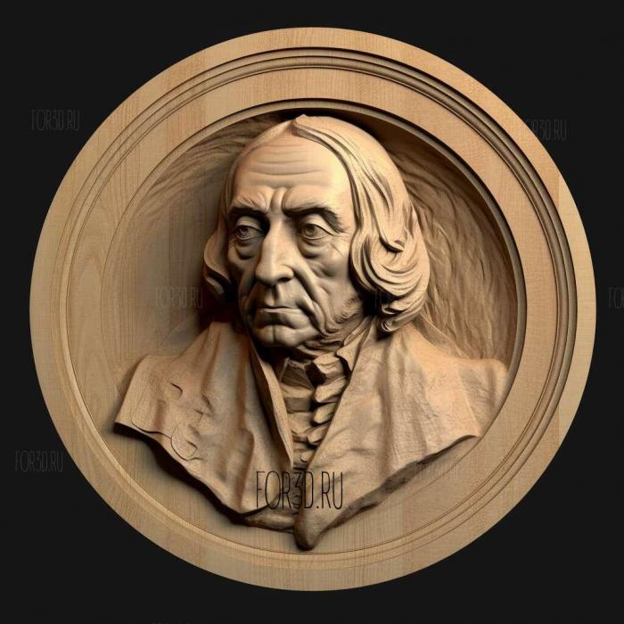 Thomas Eliot 3 stl model for CNC
